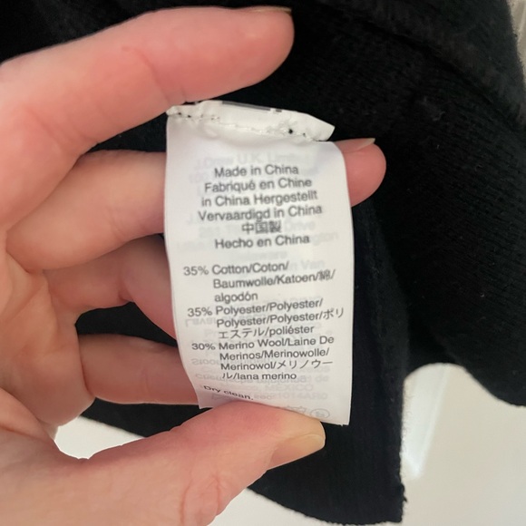 J Crew Sophie Open Front Sweater Blazer - Black - Picture 5 of 5